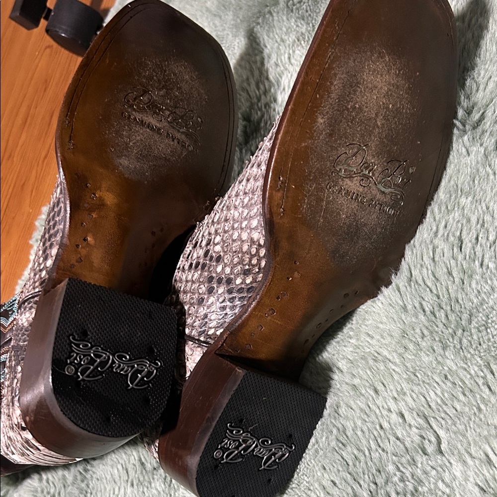 Women's Dan Post Python Rynna Western Boot - Picture 7 of 12